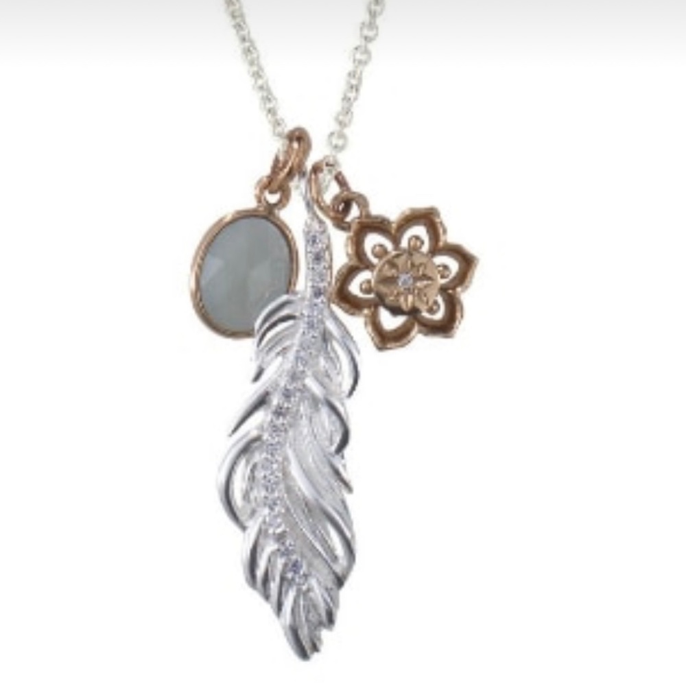 🆕 S&D Secret Garden Charm Necklace (New in Box)
